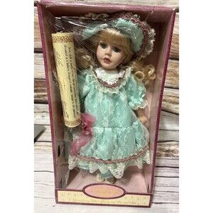 Collectors Choice Genuine Fine Bisque Porcelain Doll